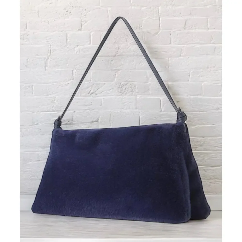NWT STAUD VIVI Faux Fur Shoulder Bag